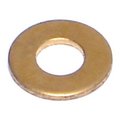 Midwest Fastener Flat Washer, For Screw Size #10 , Brass 100 PK 03902